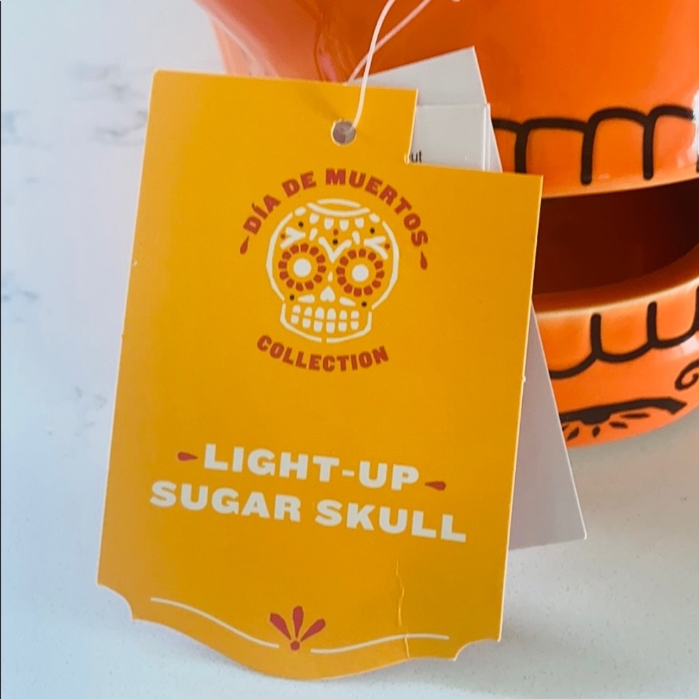 Target Día de Muertos Collection Orange  Sugar Skull - Picture 12 of 16